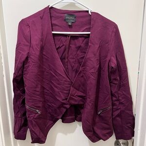 Women's Purple Blazer Jacket